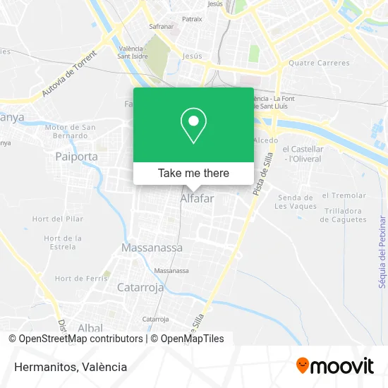 Hermanitos map