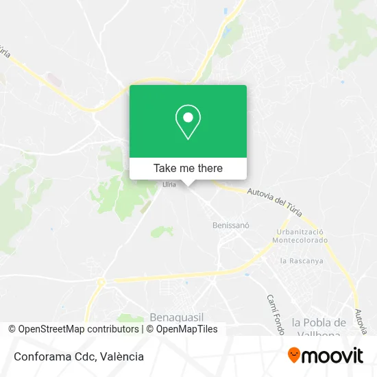 Conforama Cdc map