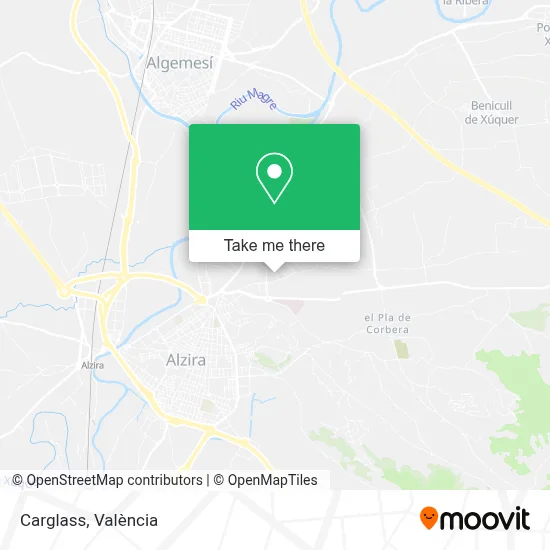 Carglass map
