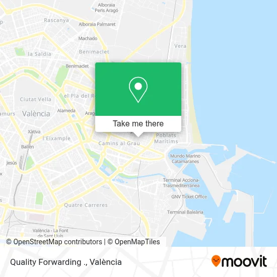 Quality Forwarding . map