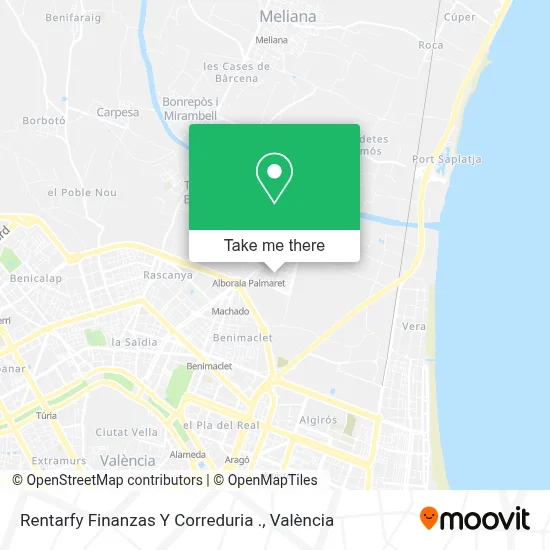 Rentarfy Finanzas Y Correduria . map