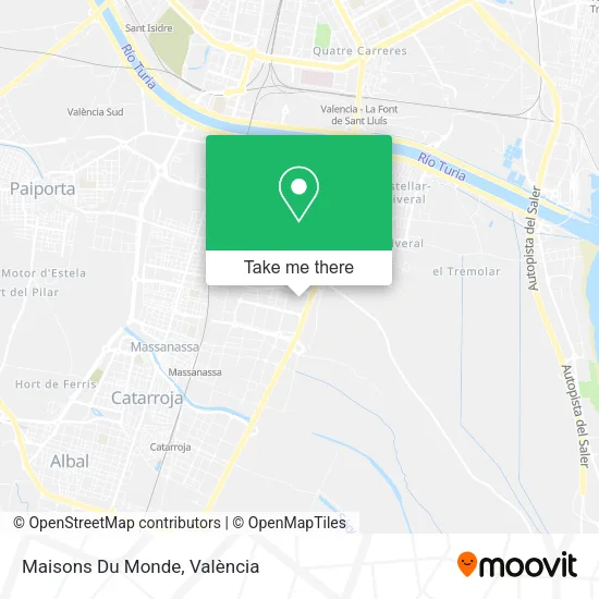 Maisons Du Monde map