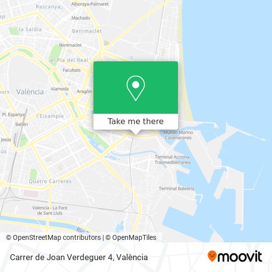 Carrer de Joan Verdeguer 4 map