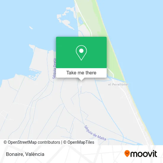 Bonaire map