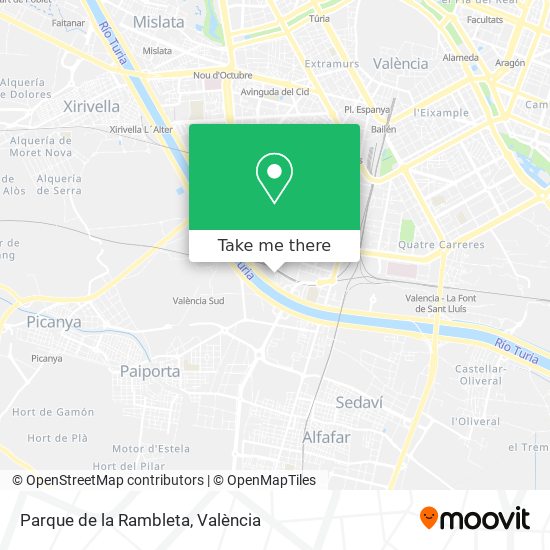 Parque de la Rambleta map