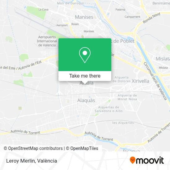 Leroy Merlin map