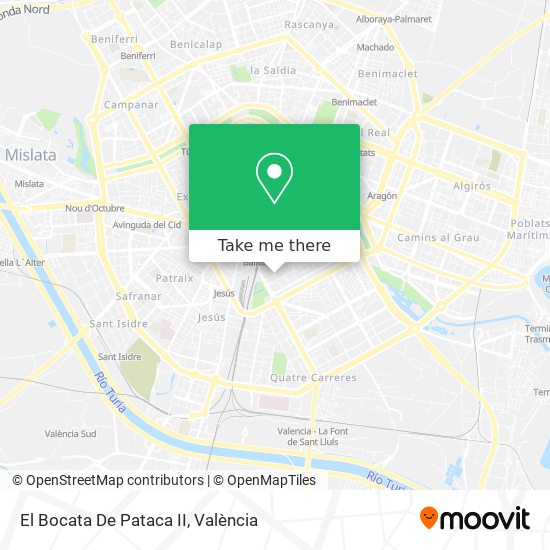 El Bocata De Pataca II map