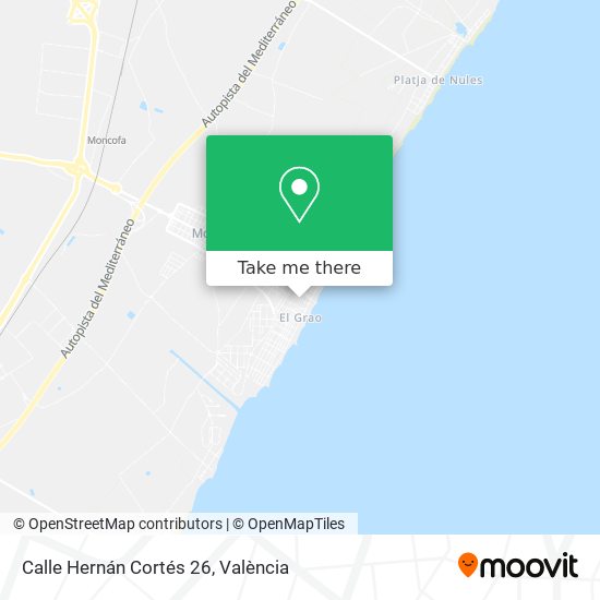 Calle Hernán Cortés 26 map