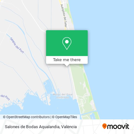 Salones de Bodas Aqualandia map