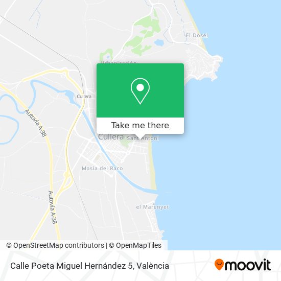 Calle Poeta Miguel Hernández 5 map