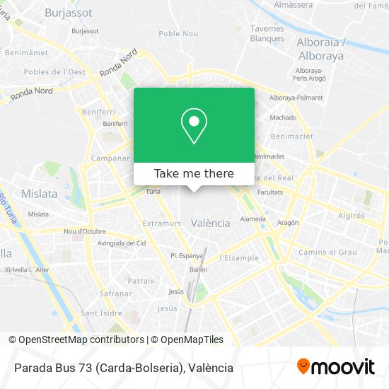 Parada Bus 73 (Carda-Bolseria) map