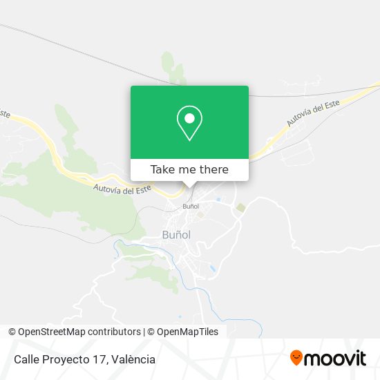 Calle Proyecto 17 map