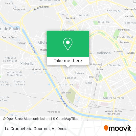 La Croquetería Gourmet map