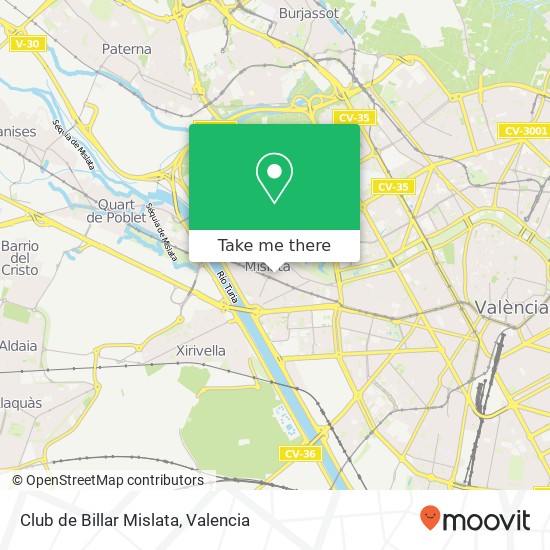 Club de Billar Mislata map