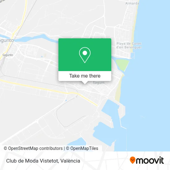 Club de Moda Vistetot map