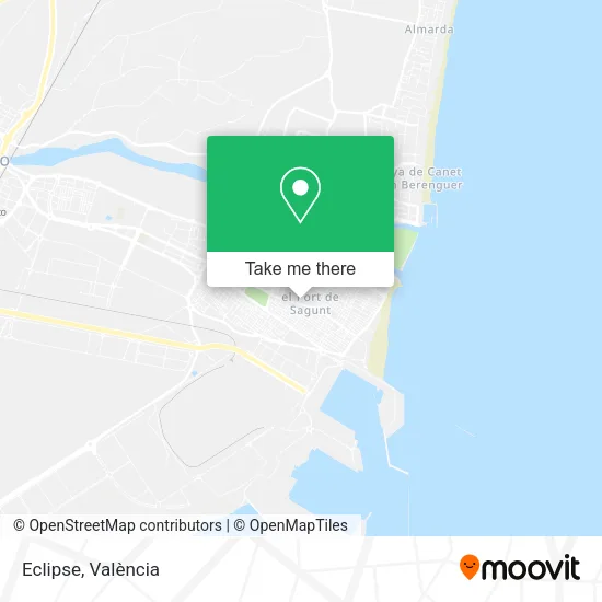 Eclipse map
