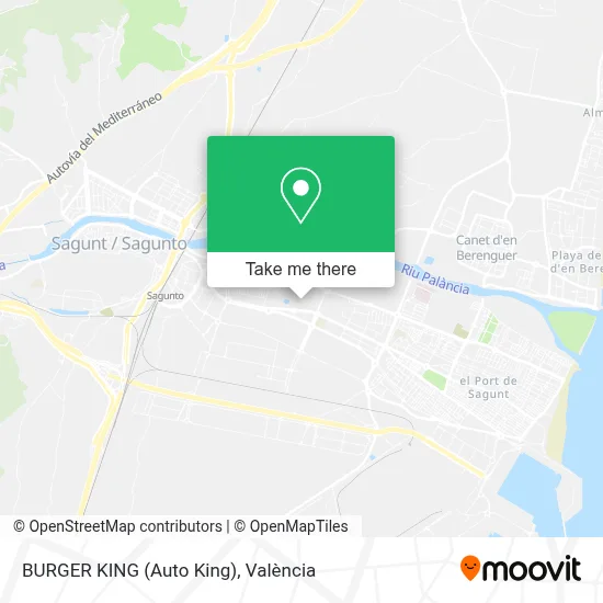 BURGER KING (Auto King) map