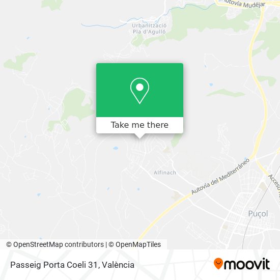 Passeig Porta Coeli 31 map