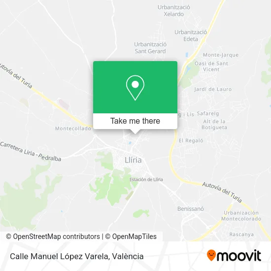 Calle Manuel López Varela map