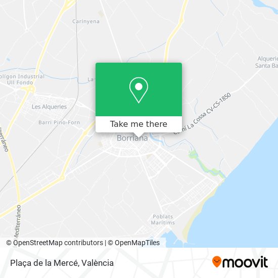 Plaça de la Mercé map