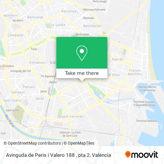 Avinguda de Peris i Valero 188 , pta 2 map