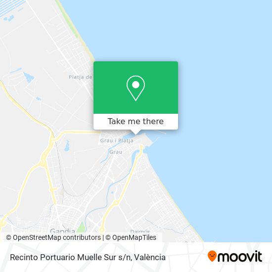 Recinto Portuario Muelle Sur s / n map