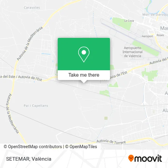 SETEMAR map