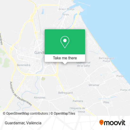 Guardamar map