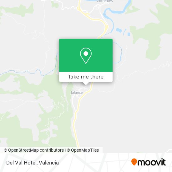 Del Val Hotel map