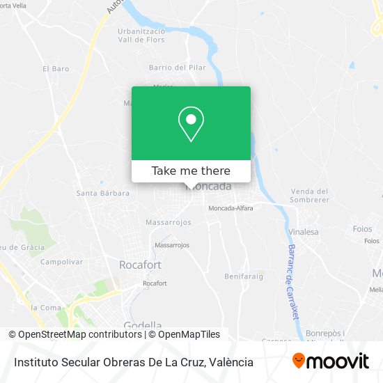 Instituto Secular Obreras De La Cruz map