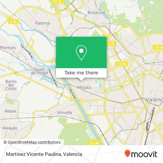 Martinez Vicente Paulina map