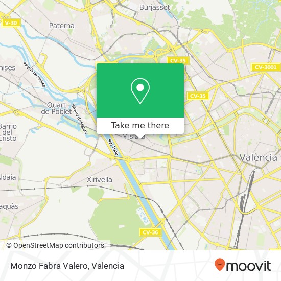 Monzo Fabra Valero map