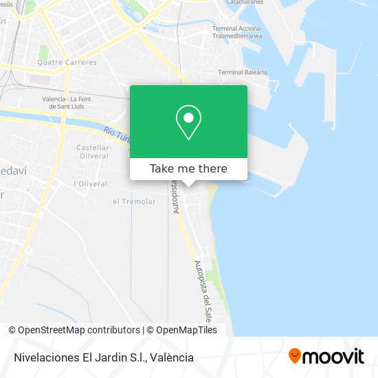 Nivelaciones El Jardin S.l. map