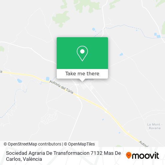Sociedad Agraria De Transformacion 7132 Mas De Carlos map