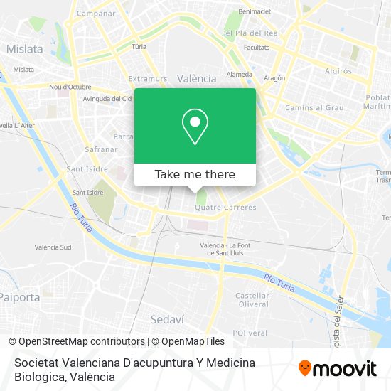 Societat Valenciana D'acupuntura Y Medicina Biologica map