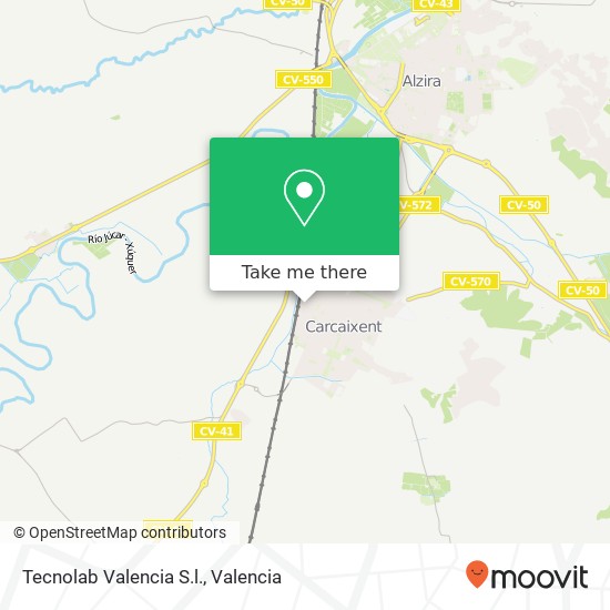 Tecnolab Valencia S.l. map