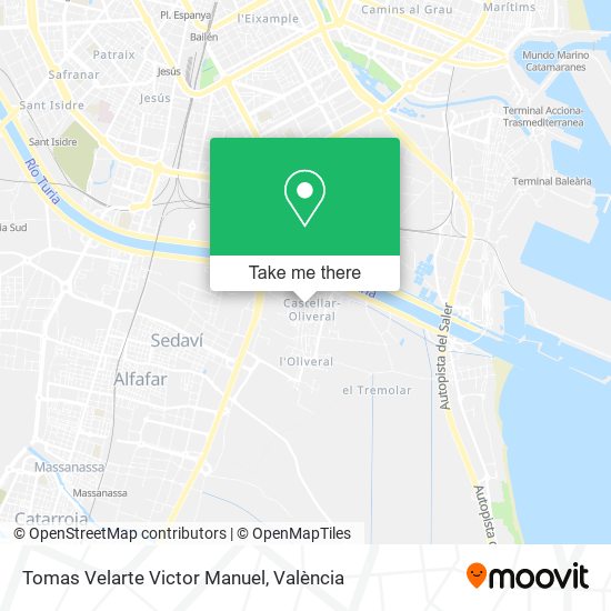 Tomas Velarte Victor Manuel map