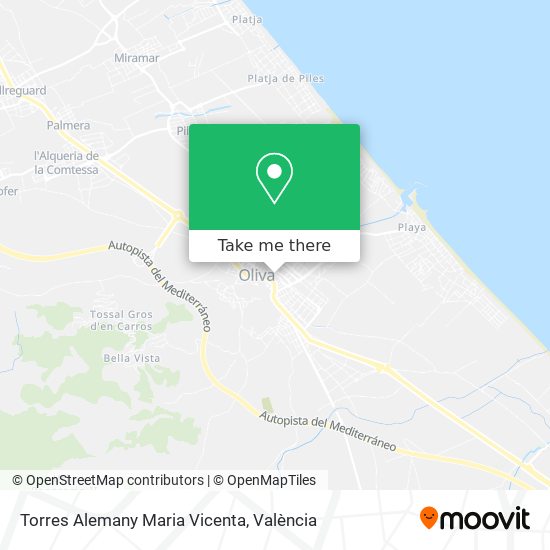 Torres Alemany Maria Vicenta map