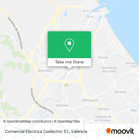 Comercial Electrica Coelectric S.l. map