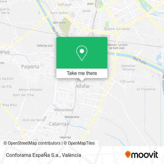 Conforama EspaÑa S.a. map