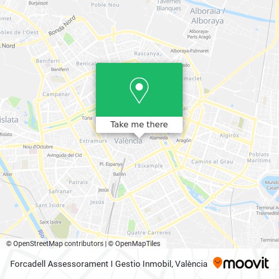 Forcadell Assessorament I Gestio Inmobil map