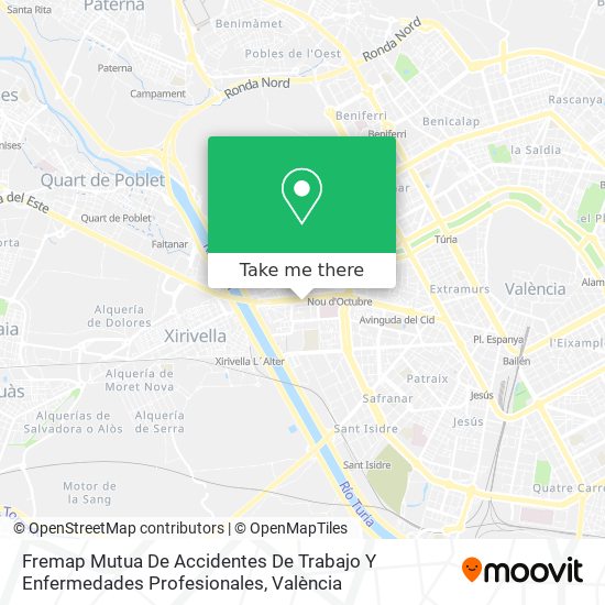 mapa Fremap Mutua De Accidentes De Trabajo Y Enfermedades Profesionales