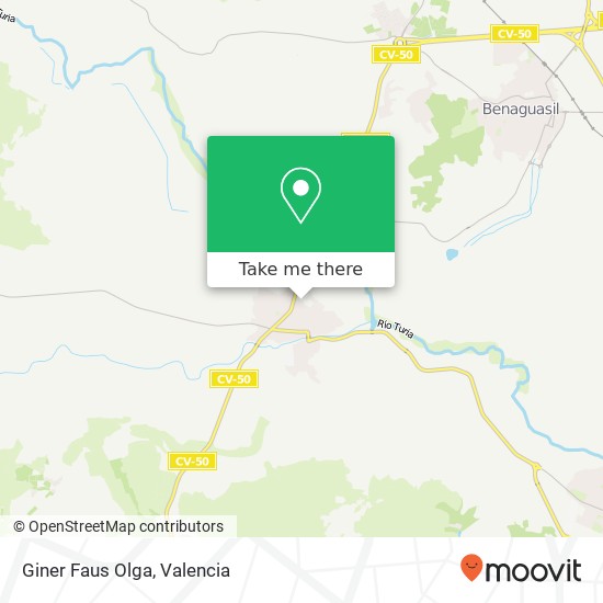 mapa Giner Faus Olga