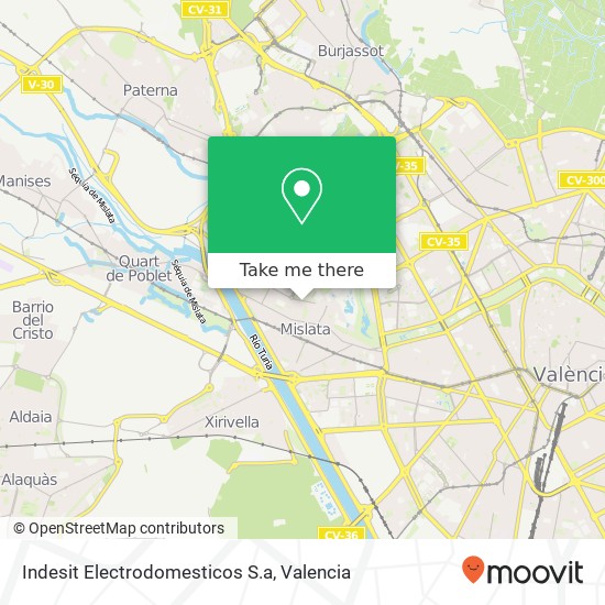 Indesit Electrodomesticos S.a map