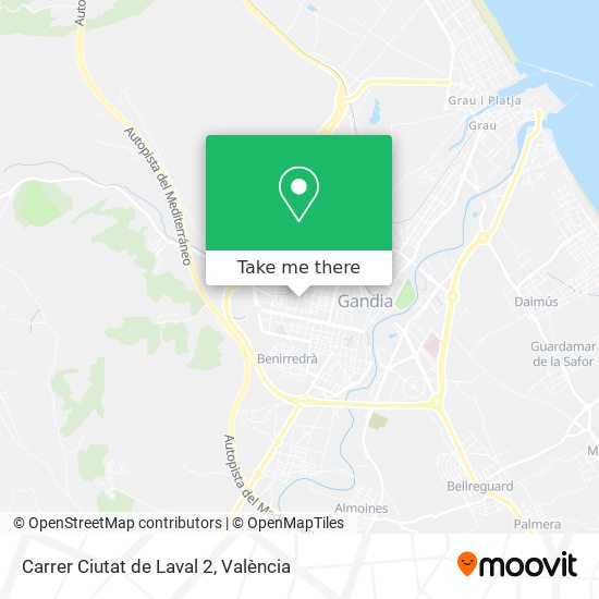 Carrer Ciutat de Laval 2 map