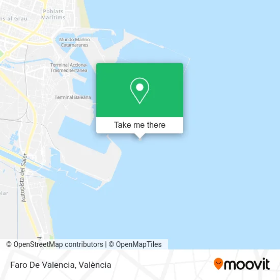 Faro De Valencia map