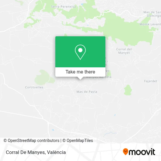 Corral De Manyes map