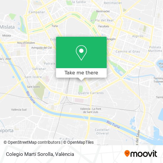 Colegio Martí Sorolla map
