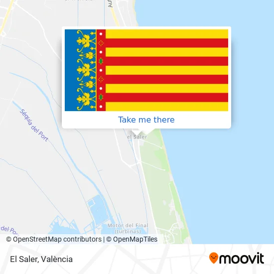 El Saler map
