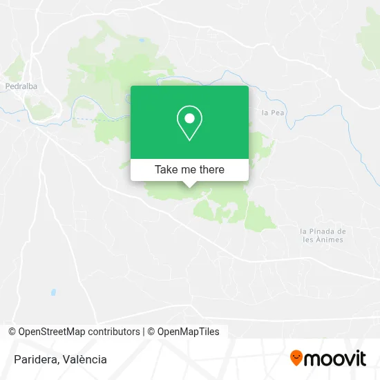 Paridera map